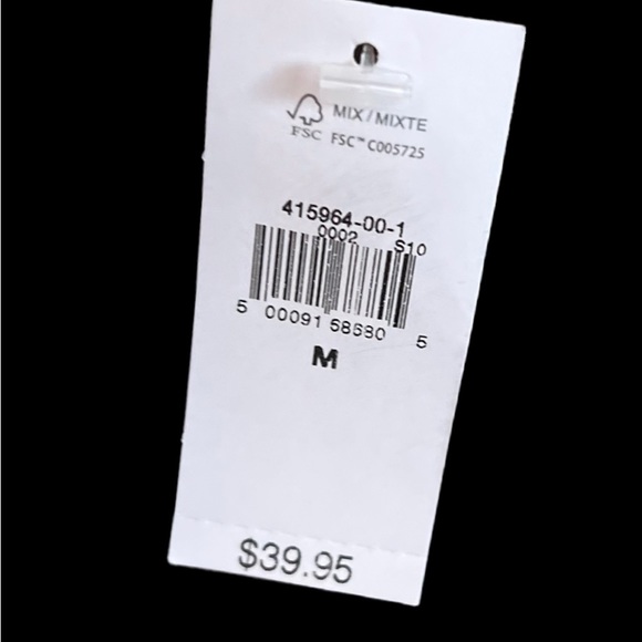 NWT GAP Black V-Neck Sweater - Picture 5 of 6